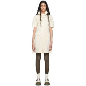 몽클레어 원피스 오프 화이트 폴로 미니 드레스 242111F054000