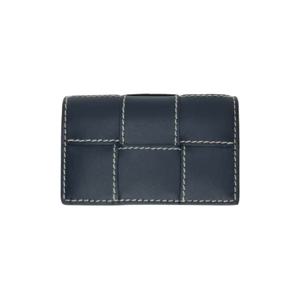 Bottega Veneta 지갑 네이비 카세트 카드 지갑 242798M164013