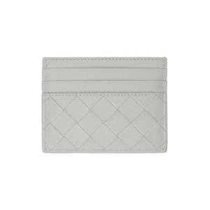 Bottega Veneta 카드지갑 그레이 인트레치아토 카드 지갑 232798F037021