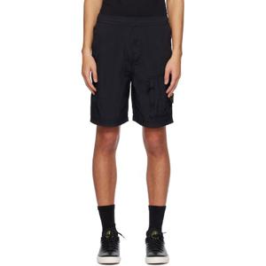 스톤아일랜드 반바지 블랙 L0219 메탈 에코닐 쇼츠 242828M193002