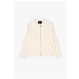 리버클래시 25S/S 아이보리 칼라리스 집업 자켓 LLS32502