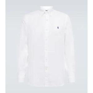 폴로 랄프로렌 엠브로이더리 리넨 셔츠 P00776037