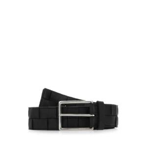 보테가베네타 인트레치아토 카프스킨 벨트 960228