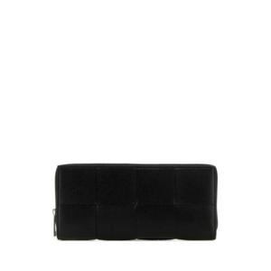 보테가베네타 인트레치아토 레더 집어라운드 지갑 1906442