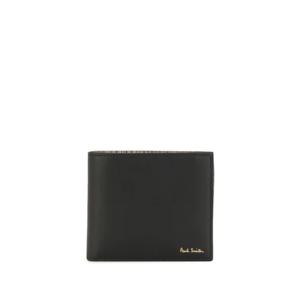 폴스미스 로고 프린트 가죽 2단 지갑  M1A4832BMULTI