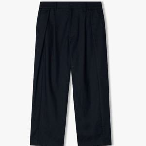 리버클래시 25S/S 다크네이비 와이드핏 투턱 스트링 포켓 밴딩 팬츠 LLS23551