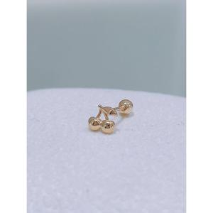 미니골드 14K 체리 피어싱 ENOM4238