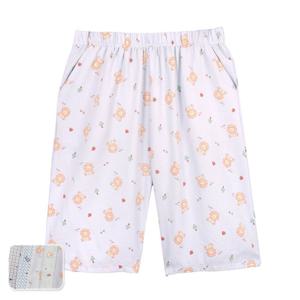 바풀 HY DB 185312 남성 파자마 쿨 여름바지 초경량 실내바지 7부