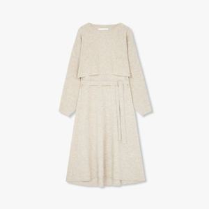 [지컷]레이어드 벨티드 니트 원피스(7255150107)