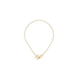 셀린느 트리옹프 락 네클리스 골드 피니쉬 브래스 골드 460XG6BRA-35OR