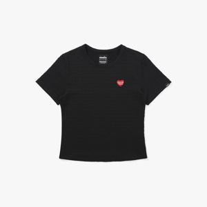 [디아도라] 링클 베이직 반팔 티셔츠 BLACK