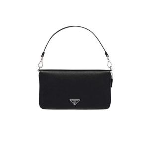 프라다 사피아노 레더 도큐먼트 홀더 블랙 2ML051-QHH-F0002