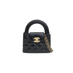 샤넬 클래식 체인 달린 미니백 샤이니 빈티지 카프스킨   골드 메탈 블랙 AP3435-B14269-94305AP3435-B15566-94305