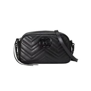 구찌 GG 마몽 스몰 숄더백 블랙 447632-DTDHV-1000