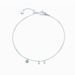 [로이드] 주문제작 다이아몬드세팅 로얄블루 팔찌 LWF21037D