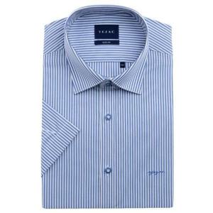 [예작]YJEMBS258_폴리스판 스트라이프 슬림핏 반소매