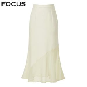 언발 시스루 머메이드 스커트_VFI5M3SK8131