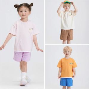 [FILA KIDS]Travel club 포켓형 하프 상하세트- FK2FSH2403X
