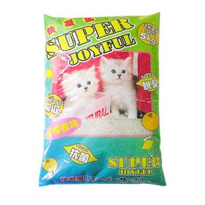 슈퍼 조이풀 고양이모래 5kg 고양이 응고용 화장실용 모래
