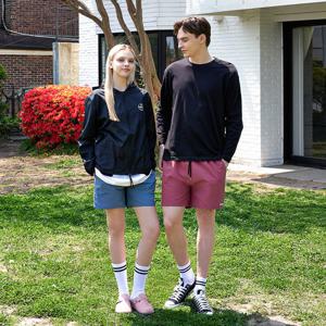 [파라고나] 남여공용 말리부 숏 밴딩 팬츠 8컬러 3사이즈 B24P209 나일론 반바지