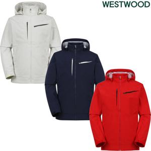 [웨스트우드]남성 봄 솔리드 3L 방풍자켓 WO1MTJW205