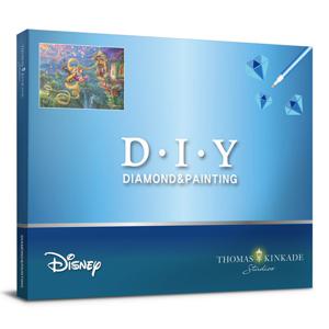 디즈니 토마스 킨케이드 라푼젤 보석십자수 캔버스 40x50cm DT5009