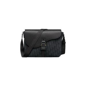 디올 새들 메신저 백 블랙 1ADME162YKS-H03E