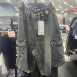 [리트머스](여성)기본 오버 카고 버뮤다 6부LP3DF379