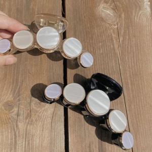 자개진주 라운드 헤어핀(10cm)