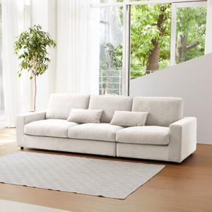 폴로까사 힐링미 프리미엄 워셔블 타이보 패브릭 구스 4인 모듈소파