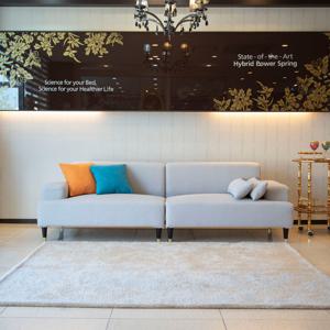 폴로까사 하마르 3.5인용 생활방수 풀커버 패브릭 소파