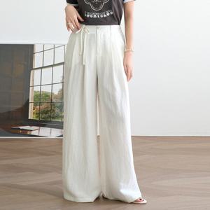 [피핀] 710724 텐셀 핀턱 와이드 팬츠