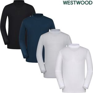 [웨스트우드]남성 여름 에센셜 반넥 냉감 티셔츠 WO2MCCT751