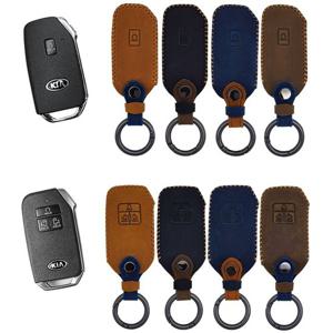 카니발 4세대 KA4 리얼가죽 스마트키케이스 키홀더