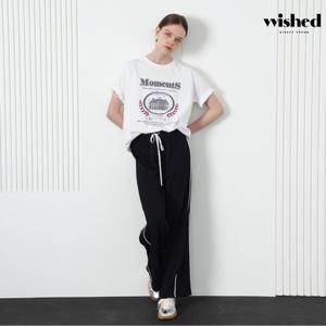 [위시드]밴딩 사이드 라인 롱 팬츠 (WICBPT005)