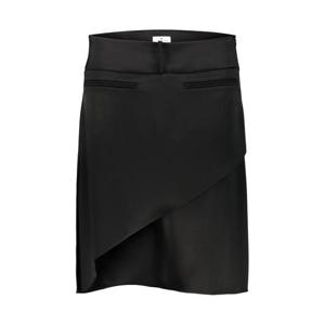 쿠레쥬 여성 블랙 Infinity 새틴 미니 스커트 225CJU245TA0007 9999 BLACK