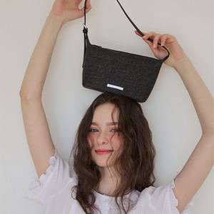 [랩]심플 데님 숄더백(AR7AB423)