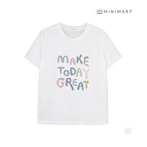 [미니마리] 레인보우드로잉반팔티 (MMA2TS75)