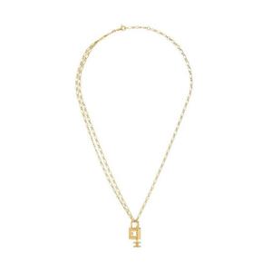 셀린느 트리옹프 락 네클리스 브래스 골드 피니쉬 골드 461HH6BRA-35OR