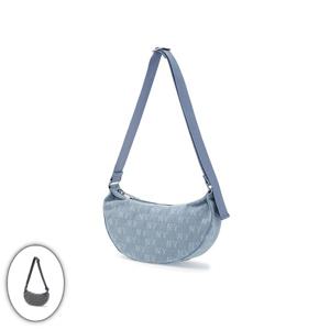 MLB 여성 클래식 모노그램 데님 빈티지 호보백 (3ABQMD15N)