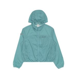 디스커버리 여성 프레시벤트 여성 포켓형 크롭 바람막이 자켓 DWWJ96053DMS