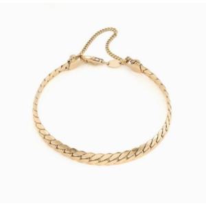 [로이드] 주문제작 볼륨스네이크 14k 팔찌 (5.5mm) LWB21022G