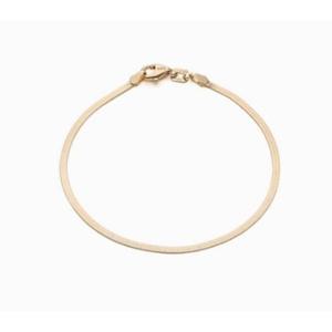 [로이드] 주문제작 플레인스네이크 14k 팔찌 (1.7mm) LWB21020G