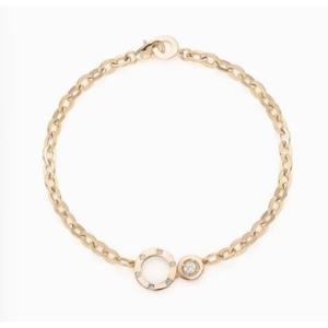 [로이드] 주문제작  원형모티브 14k 팔찌 LWB21094G