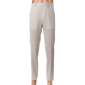 롯데광복 레드옥스 2025 S/S 캐주얼 여름 지지미 노턱바지 R251PT103BE-GB