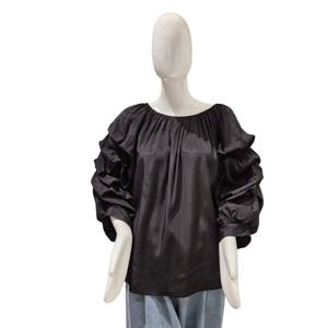 [파파야]셔링 새틴 블라우스(PNPRBL003A)