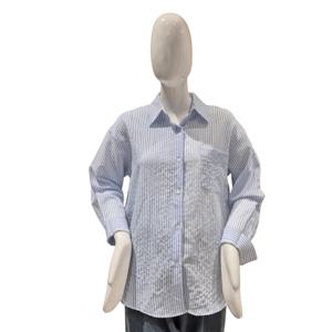 [파파야]스트라이프 블라우스(PNPRBL001A)