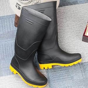 남자 방수 레인부츠 작업 슈즈 낚시 롱레인부츠