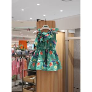 베네통키즈6 트로피컬 민소매 원피스 QAOP26531 25/SS
