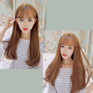 여신머리 연출 자연스러운 패션가발 롱 생머리 가발